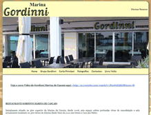 Tablet Screenshot of gordinnimarina.com